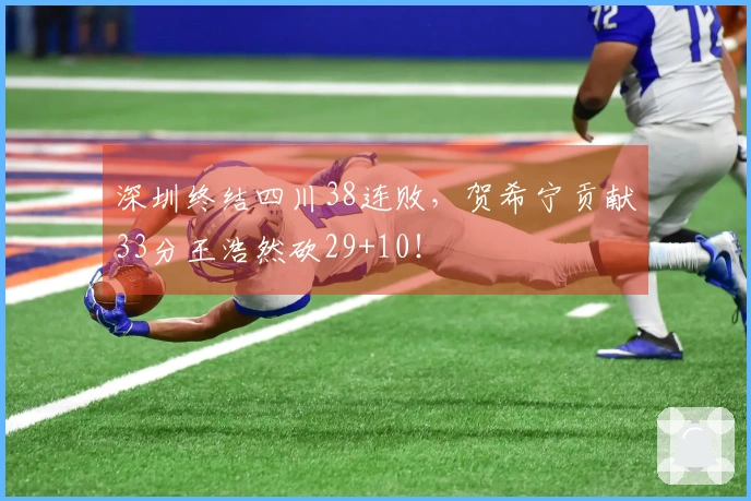 深圳终结四川38连败，贺希宁贡献33分王浩然砍29+10！